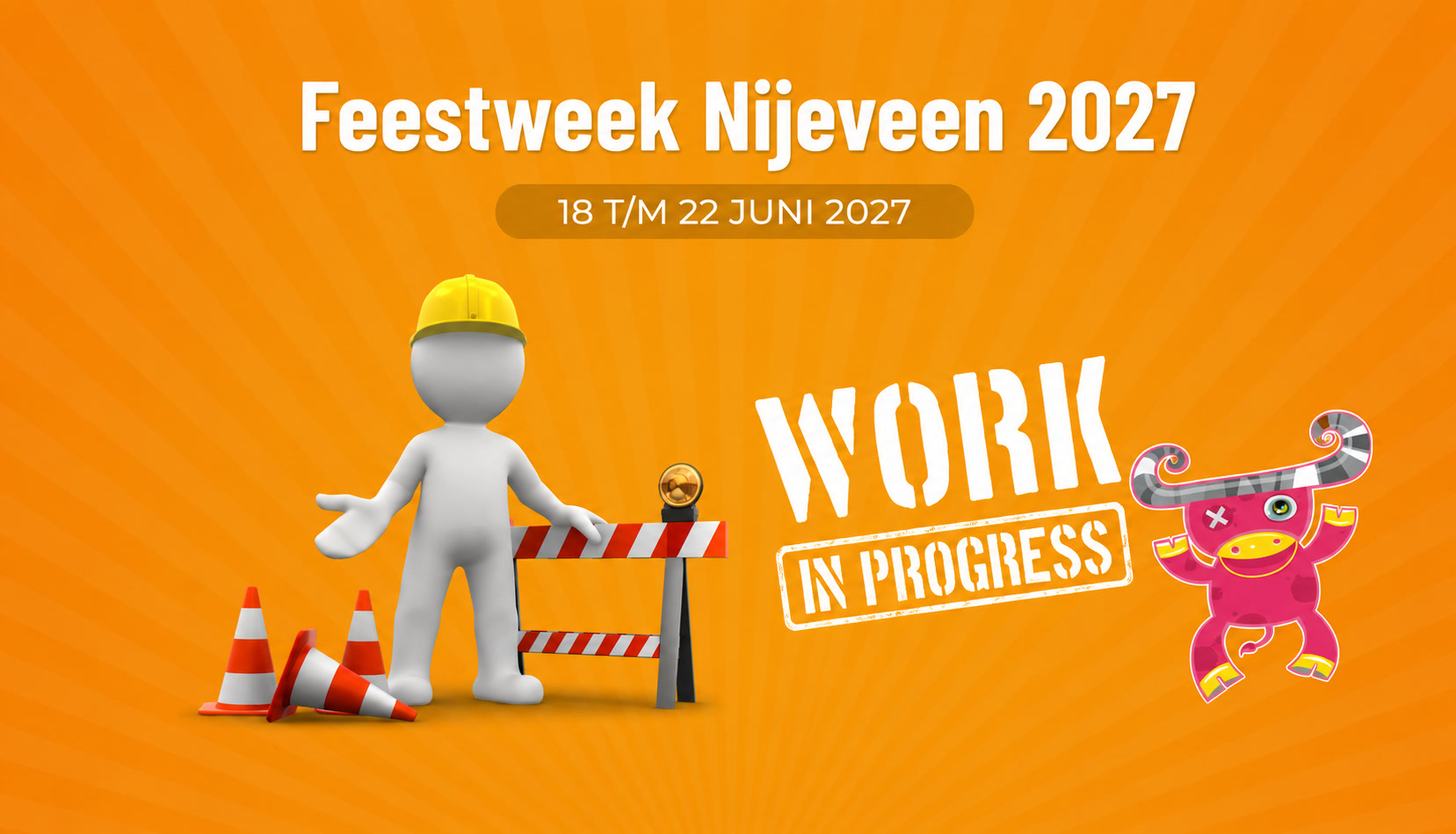 Feestweek Nijeveen 2027 — 18 t/m 22 juni 2027 — Work in Progress